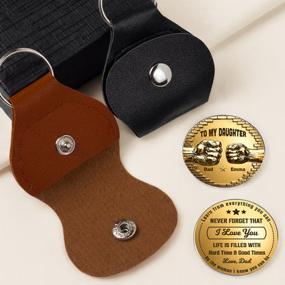 Personalized Never Forget That I Love You Pocket Hug Coin | Custom Keepsake Gift For Family 686490 WFD