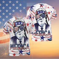 No More Bullsh*t Trump Make 4th of July Great Again AOP T-Shirt | Independence Day Shirt | 4th of July All-Over Printed T-Shirt | Patriotic America AOP T-Shirt 682301 - GOP