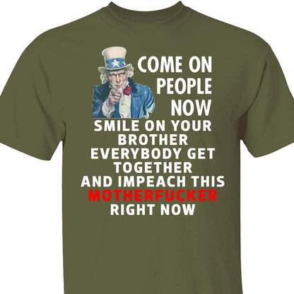 Impeach Trump Now Shirt - 8647 Anti Trump Shirt, FDT Political Dark Shirt For Democrats And Anti MAGA Activists 682211