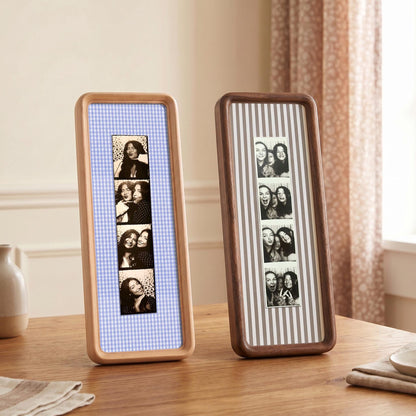 Custom Bestie Photo Fabric Mat Frame, Personalized Best Friend Photobooth Strip Frame, Anniversary Gift For Bestie 685600 WFD