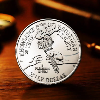 United States 250th Anniversary Half Dollar Coin, Patriotic 1776-2026 Liberty Torch Gift 685811