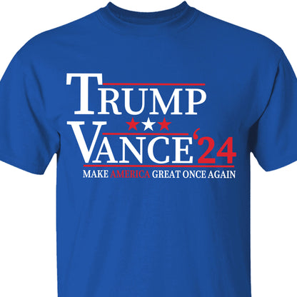 Trump Vance 2024 Shirt | Trump 2024 Shirt | JD Vance Shirt | Election 2024 Shirt | Trump Supporters Shirt Dark C1170 - GOP