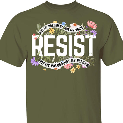 Resist Shirt - Empowered Women Against Trump Shirt, 8647 Anti Trump Dark Shirt, Equality Tee For Strong Liberal Women 682219