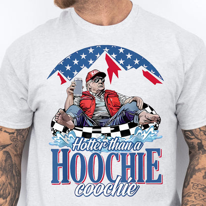 Hotter Than A Hoochie Trump Coochie Shirt | President Trump Summer Vibes T-Shirt | Patriotic Gift For Trump Supporters 682566 - GOP