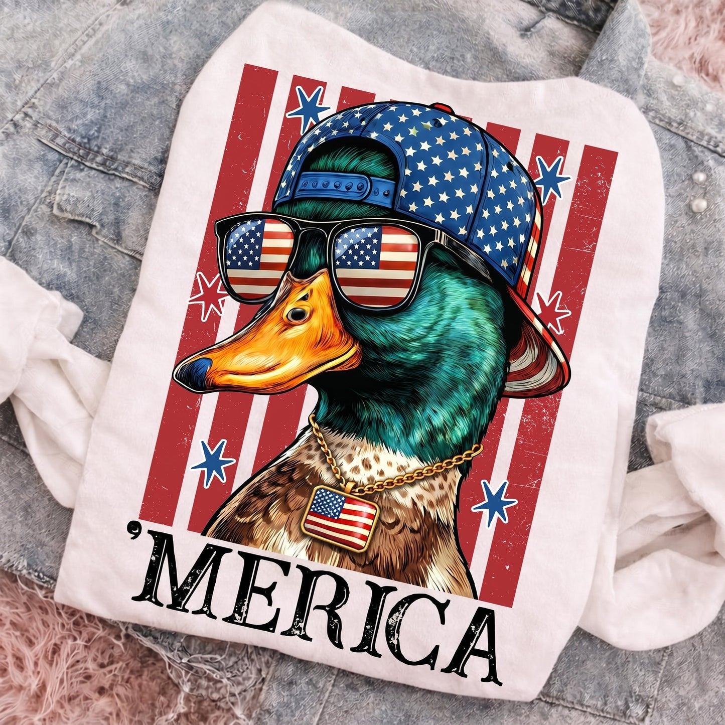 USA 250th Anniversary Kid Shirt, Funny Mallard Duck Boy Tee, Patriotic 4th Of July Shirt 685230