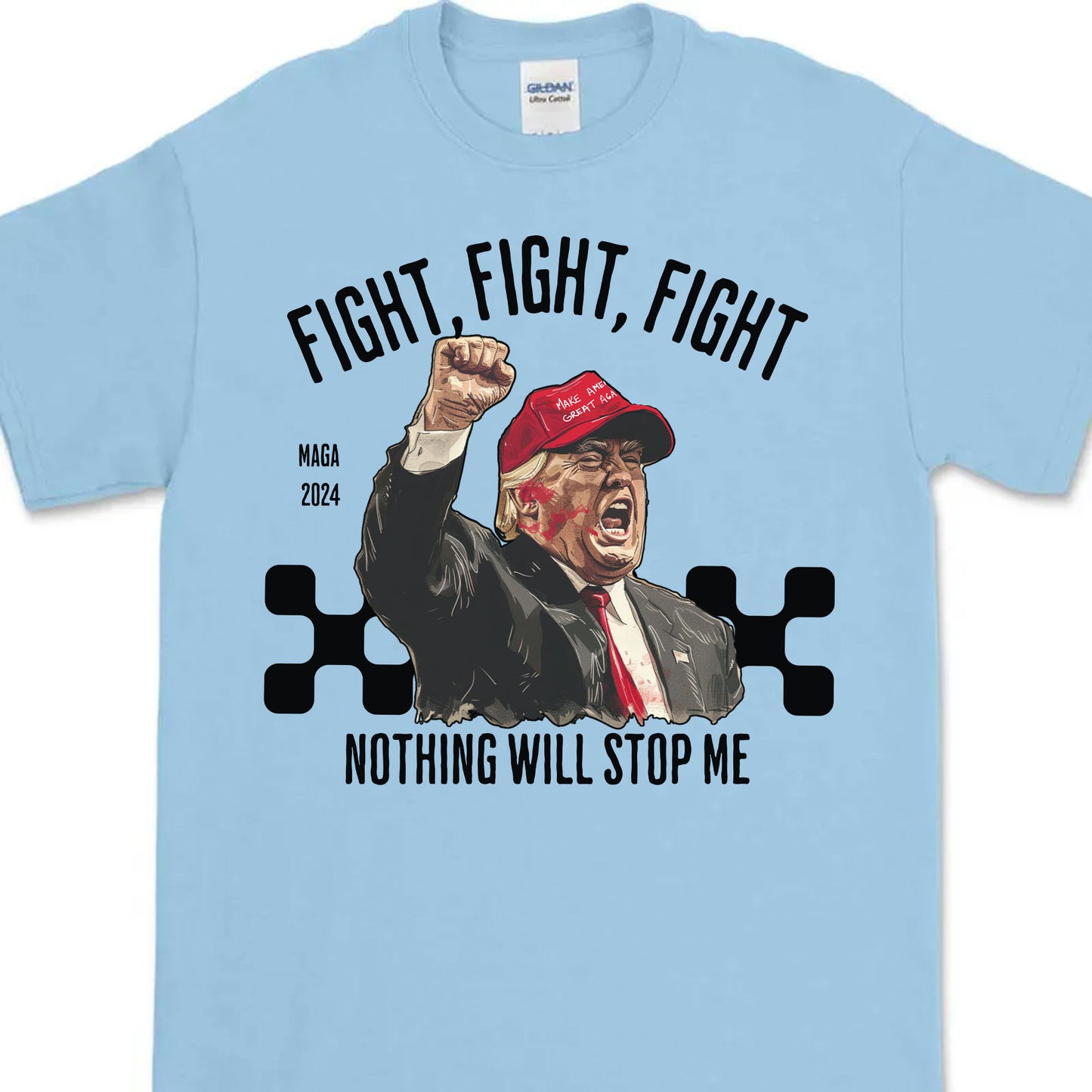 Nothing Will Stop Me | Trump Fight 2024 Shirt Pennsylvania Rally | Shirt Bright C1117 - GOP