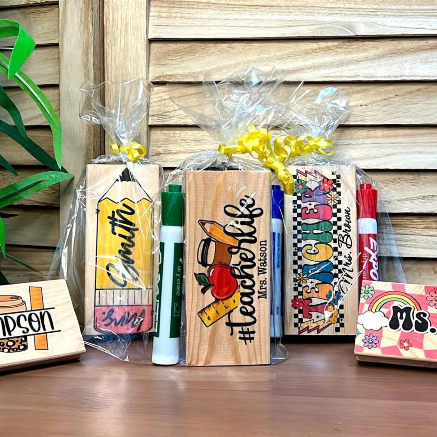 Personalized Teacher Whiteboard Eraser | Custom Teacher Appreciation Gifts | Preschool Teacher Name Gifts 684770
