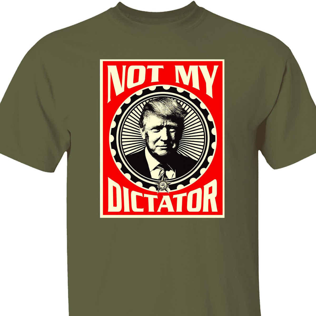 Not My Dictator Shirt – 8647 Anti Trump Protest Tee, Resist Activism And Freedom Dark Shirt For Justice And Equality 682181