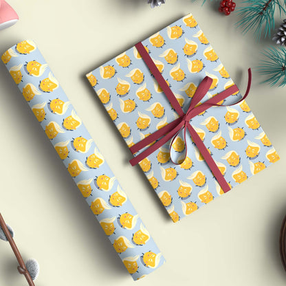 Funny Cartoon Trump Wrapping Paper, Trumpy Tanty Political Gift, Hilarious Christmas Wrap 686289