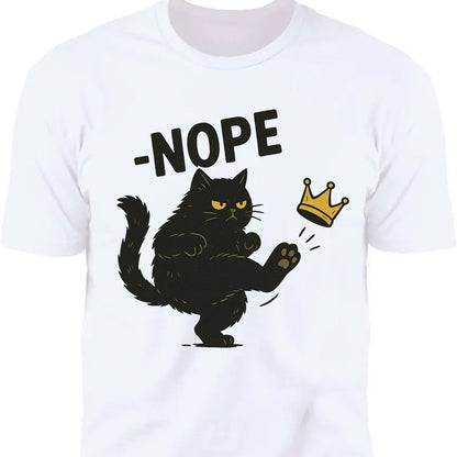 No Kings in America Black Cat Shirt | Anti-Trump Protest Shirt | Patriotic Democracy Shirt | No Kings in America | Not my President Shirt 682459
