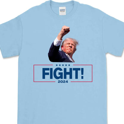 Trump Fight 2024 Shirt Pennsylvania Rally, Shirt Bright C1112 - GOP