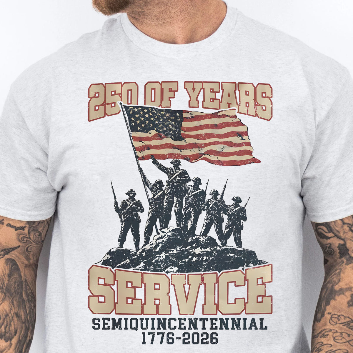 250 Years Of Service Shirt | Happy 250th Birthday USA Shirt | America 250th Anniversary Tee | Independence Day T-Shirt 682562