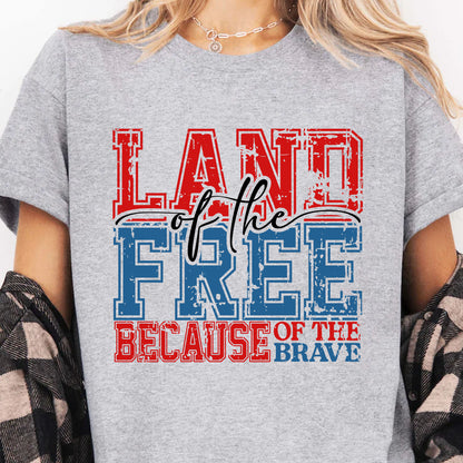 Land Of The Free Because Of The Brave Shirt | Politics Shirt | Independence Day Shirt 682294