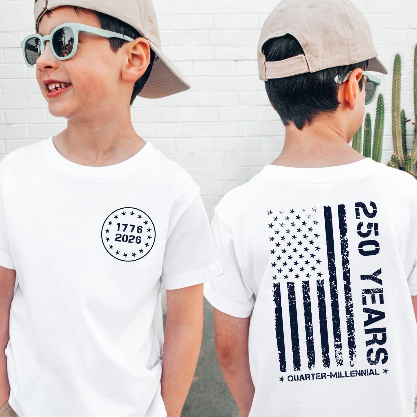 USA 250th Anniversary Kid Shirt, Distressed American Flag Tee, Patriotic 4th Of July Shirt 685231