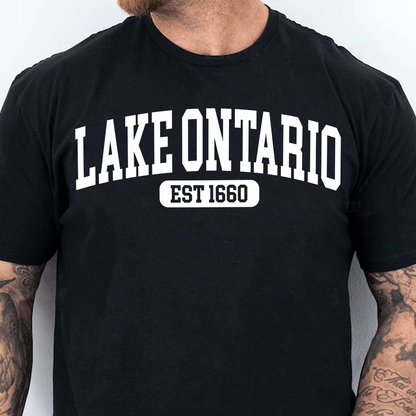 Lake Ontario Est 1660 Shirt, Great Lakes Political Satire Tee 686135