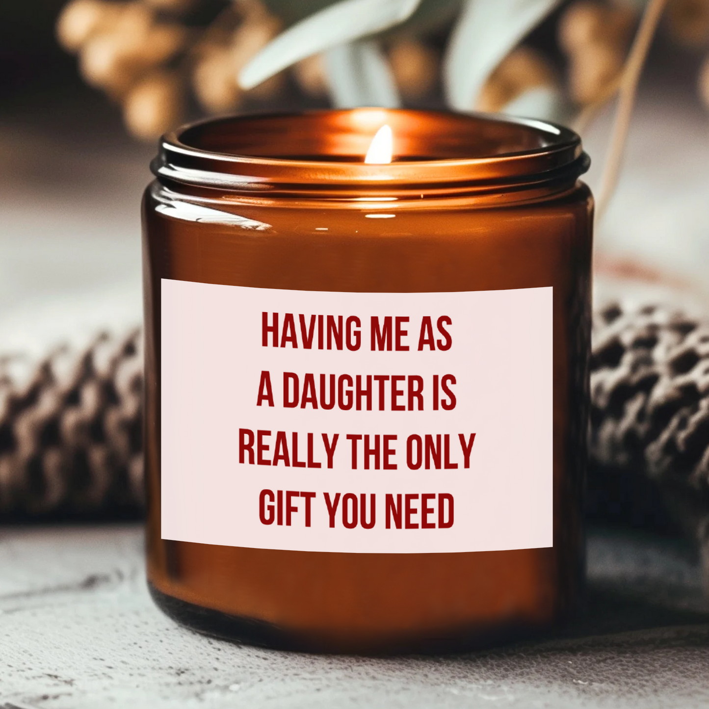 Funny Mother's Day Candle Gift, Personalized Gift For Mom And Grandma From Daughter 684864