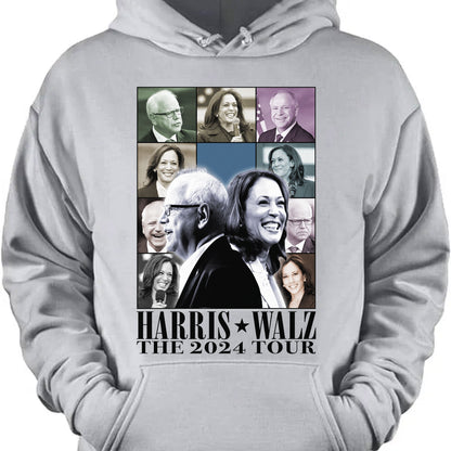 Harris Walz The Eras Tour Shirt | Kamala Harris 2024 Shirt | Tim Walz 2024 Shirt | Democrat Shirt Bright C1462 - KH2