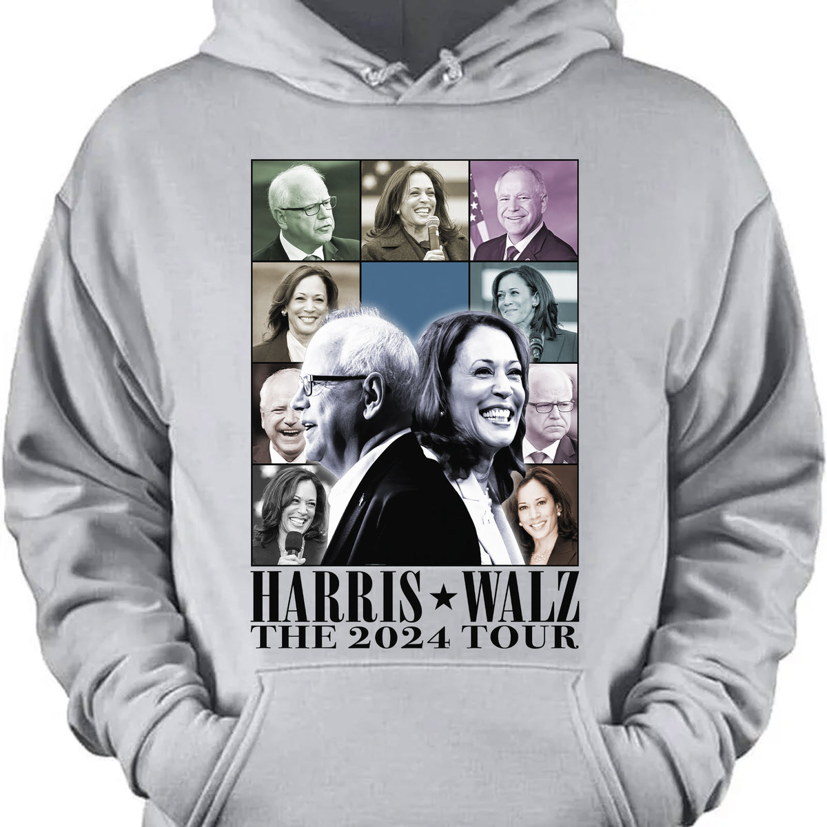 Harris Walz The Eras Tour Shirt | Kamala Harris 2024 Shirt | Tim Walz 2024 Shirt | Democrat Shirt Bright C1462 - KH2