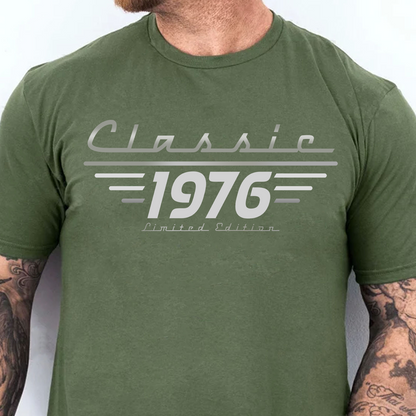 Personalized Classic Limited Edition Dark Shirt, Vintage Old Age Gift For Him, Dad, Husband, Grandpa, Father’s Day Gift 685095
