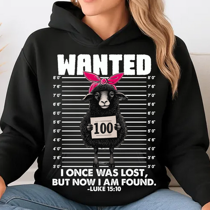 I Once Was Lost, But Now I Am Found Dark Shirt | Funny Christian Lost Sheep Gift For Easter T-Shirt 684403