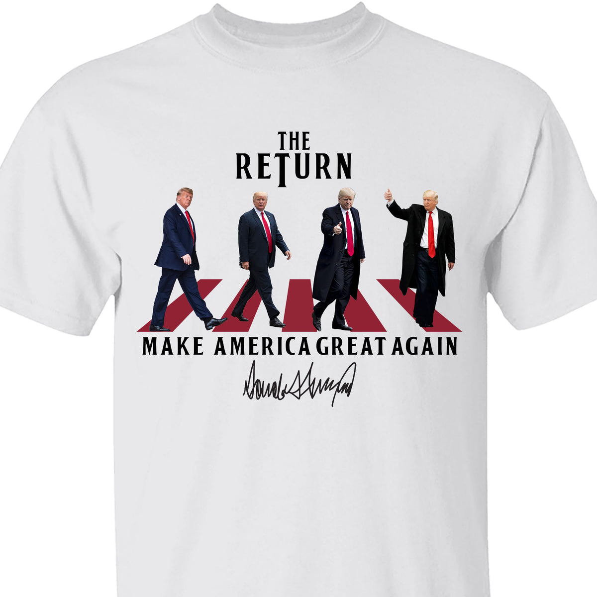 The Return MAGA Shirt | Donald Trump Homage Shirt | Donald Trump Fan Tees C898 Bright - GOP