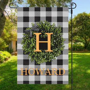 Welcome House Personalized Custom Garden Flag H176