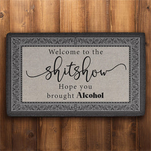 Welcome To The Shitshow Personalized Doormat