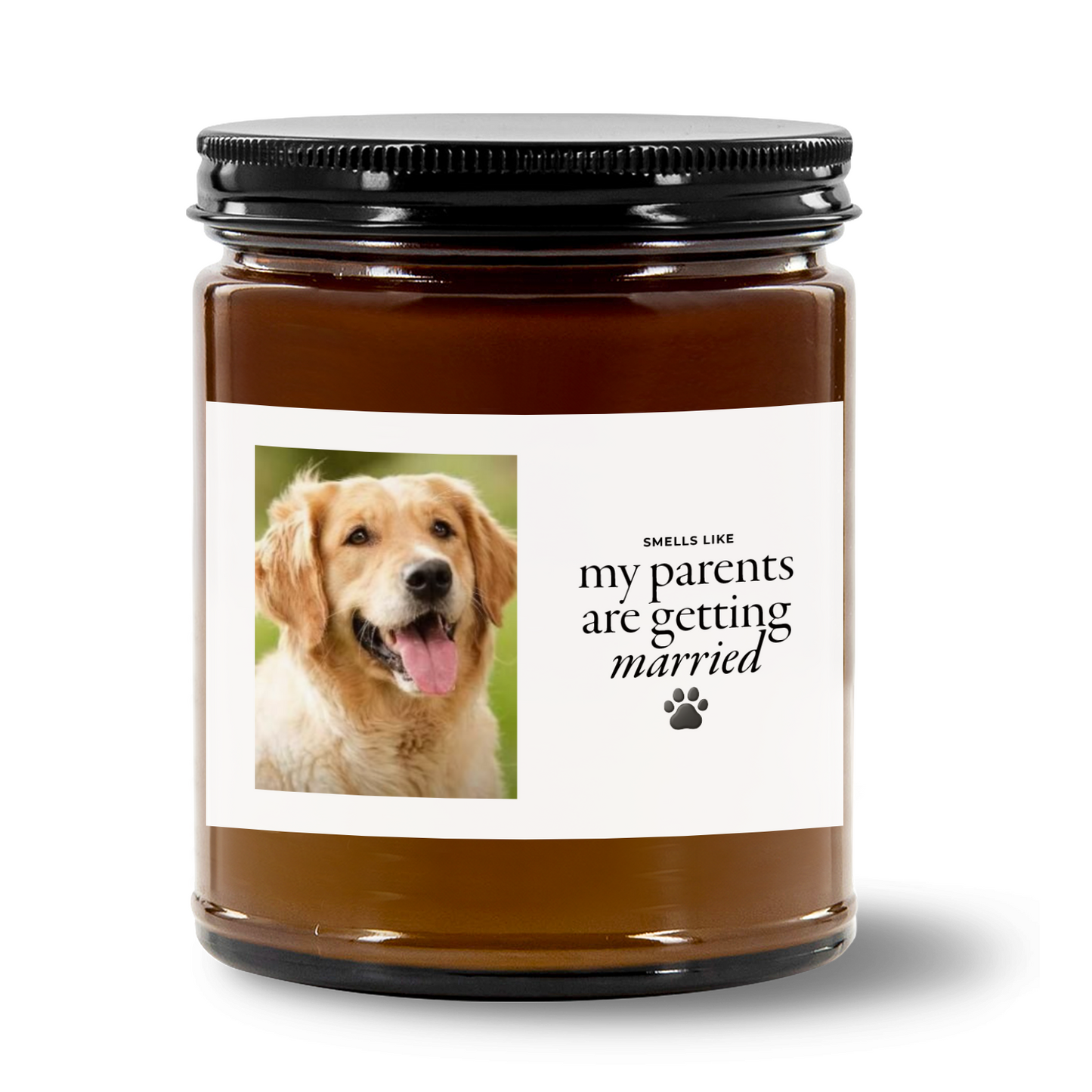 Custom Photo My Parents Are Getting Married Candle, Personalized Engagement Scented Candle, Gifts For Couple 685601