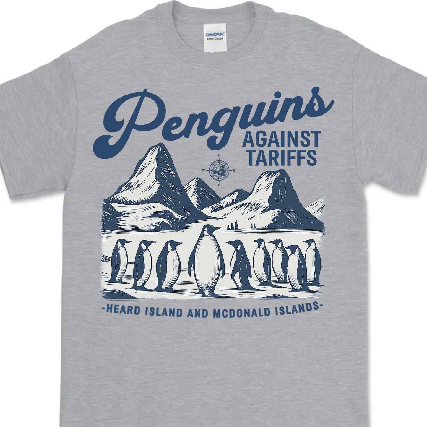 Penguins Against Tariffs Shirt – Funny 8647 Anti Trump Shirt, Resist Penguins Tariff Protest Bright T-Shirt, Anti MAGA Political Tee 682193