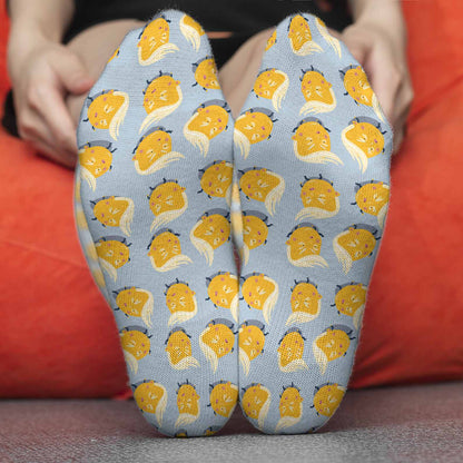 Funny Cartoon Trump Socks, Trumpy Tanty Political Gag Gift 686289