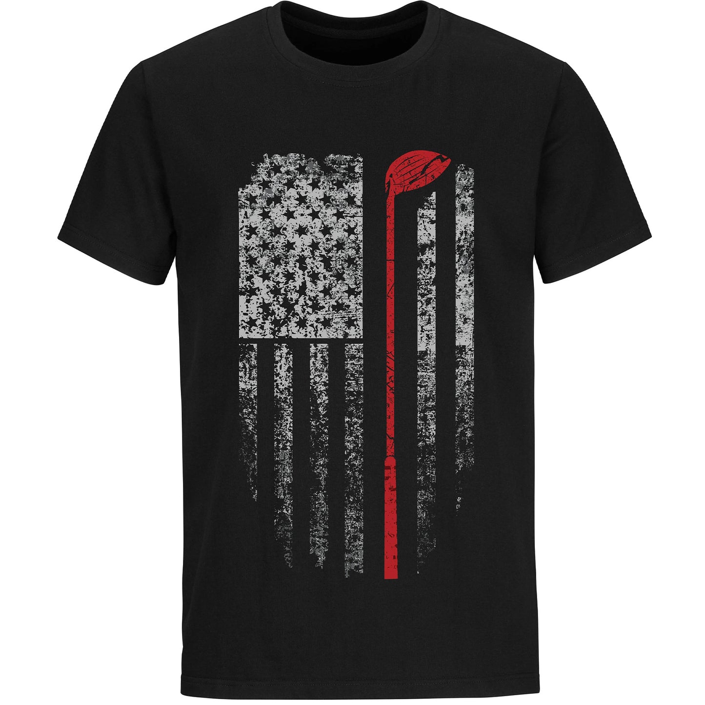 Vintage American Flag Golf Shirt | Funny Golf Club Dark Shirt | Gift for Golfers 683755 - WFD