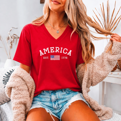 America 250th Anniversary Dark Shirt, Patriotic USA Flag Tee, Independence Day Shirt 685296