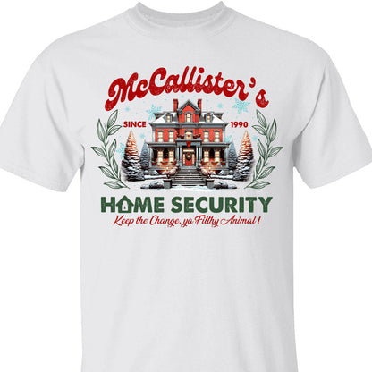 McCallister's Christmas Movie Shirt, Christmas 90's Movie Sweater, Funny Christmas Sweatshirt T1635