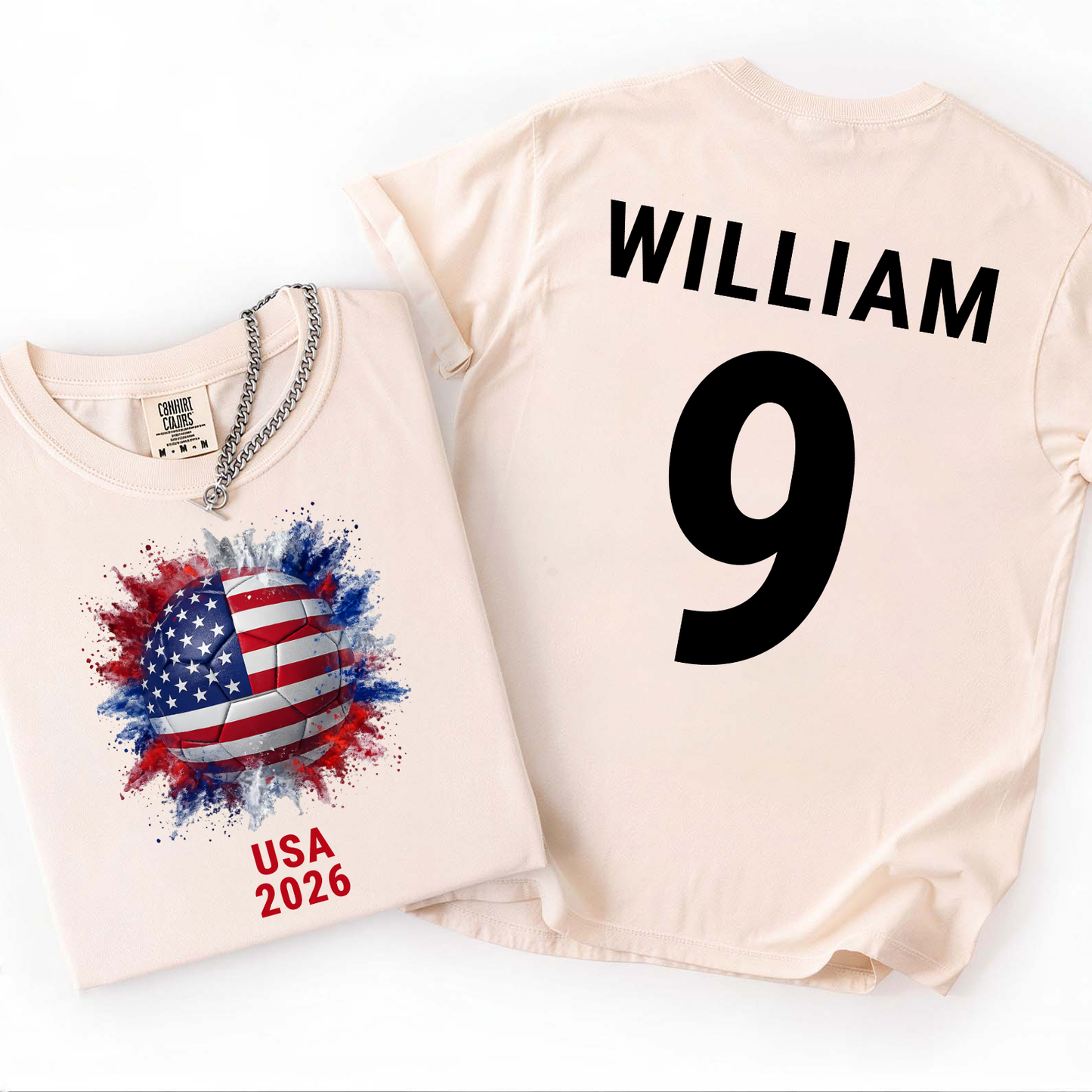Custom Country Flags Front & Back Shirt | Personalized World Cup 2026 Shirt 684615