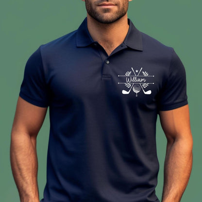 Custom Name Golf Polo Shirt | Personalized Golf Shirt | Golf Team Outfit | Gift For Golf Lovers 683987