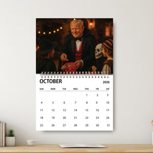 Trump Wall Calendar | MAGA Calendar | New Year 2026 Gifts | Gift For Trump Supporters 682683- GOP