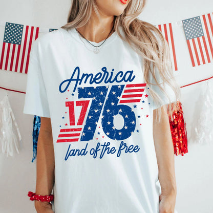Land Of The Free | USA 250th Anniversary Shirt | 1776 America 4th of July | Patriotic Shirt 685196