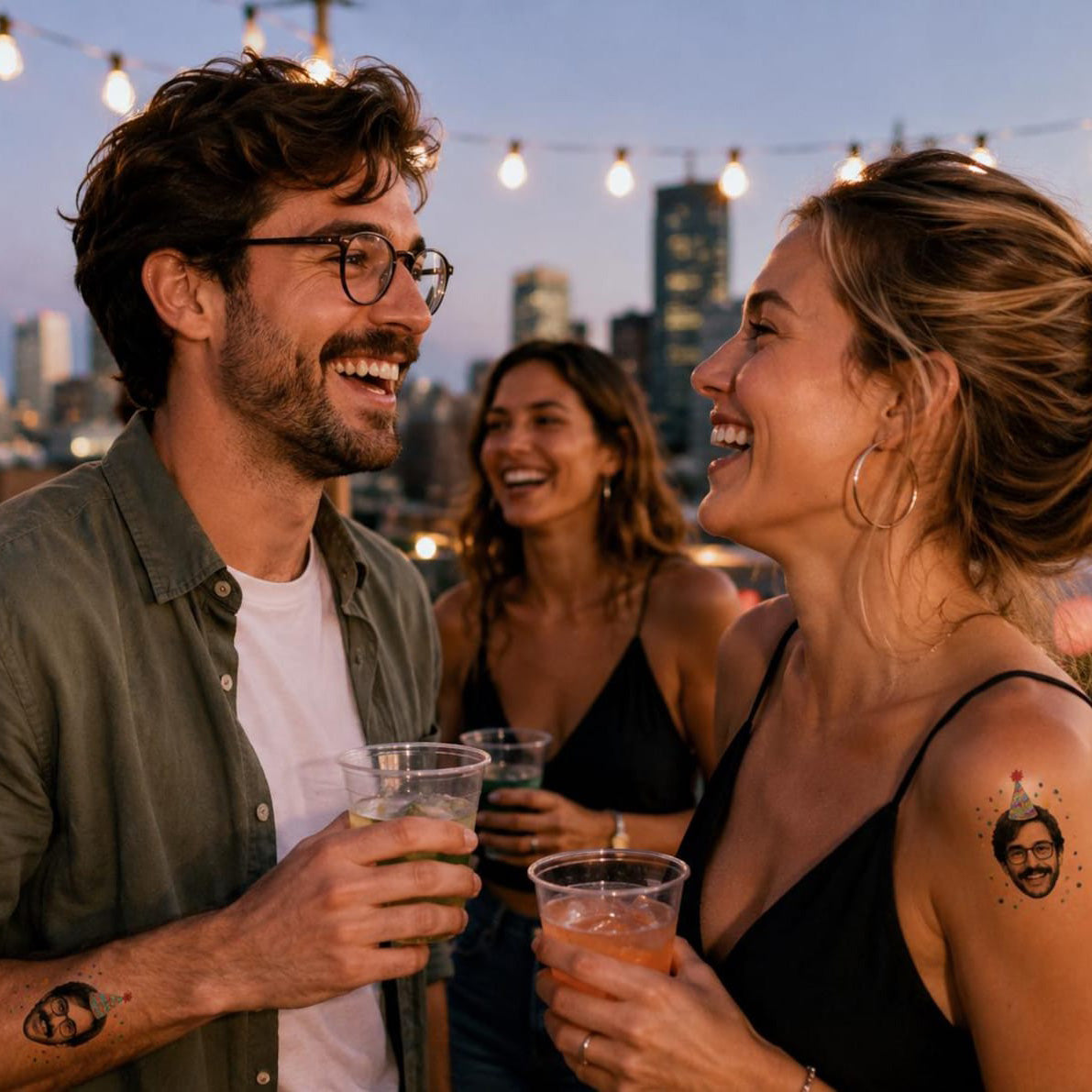 Custom Photo Temporary Tattoos | Funny Party Favors For Birthday, Bachelorette, Graduation, Wedding & Events 685532
