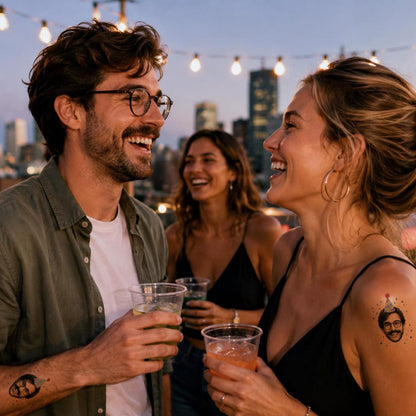 Custom Photo Temporary Tattoos | Funny Party Favors For Birthday, Bachelorette, Graduation, Wedding & Events 685532