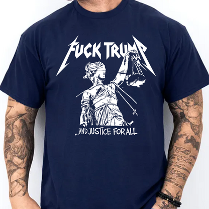 Justice For All Dark Shirt, Anti Trump Tee, Political Protest Hoodie, Activist Gift 685638