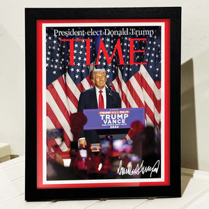 President - Elect Donald Trump Picture Frame, Trump 47th President, Trump Picture Frame 681891 - GOP