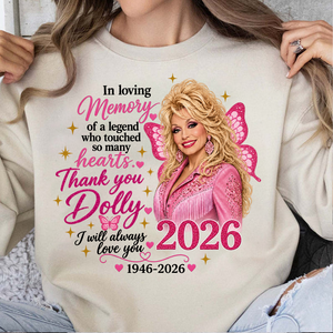 Dolly Parton Memorial Bright Sweater | I Will Always Love You Holiday Sweatshirt | Country Music Legend Tee 686067