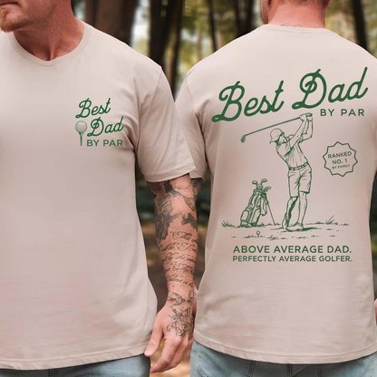 Best Dad By Par Pocket & Back Bright Shirt, Golf Dad Tee, Father’s Day Gift For Dad 685165