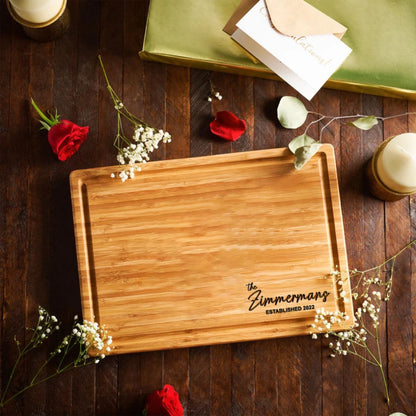 Personalized Grilling Cutting Board | Custom Grill Board | BBQ Cutting Board | Engraved Wedding Gift 683764