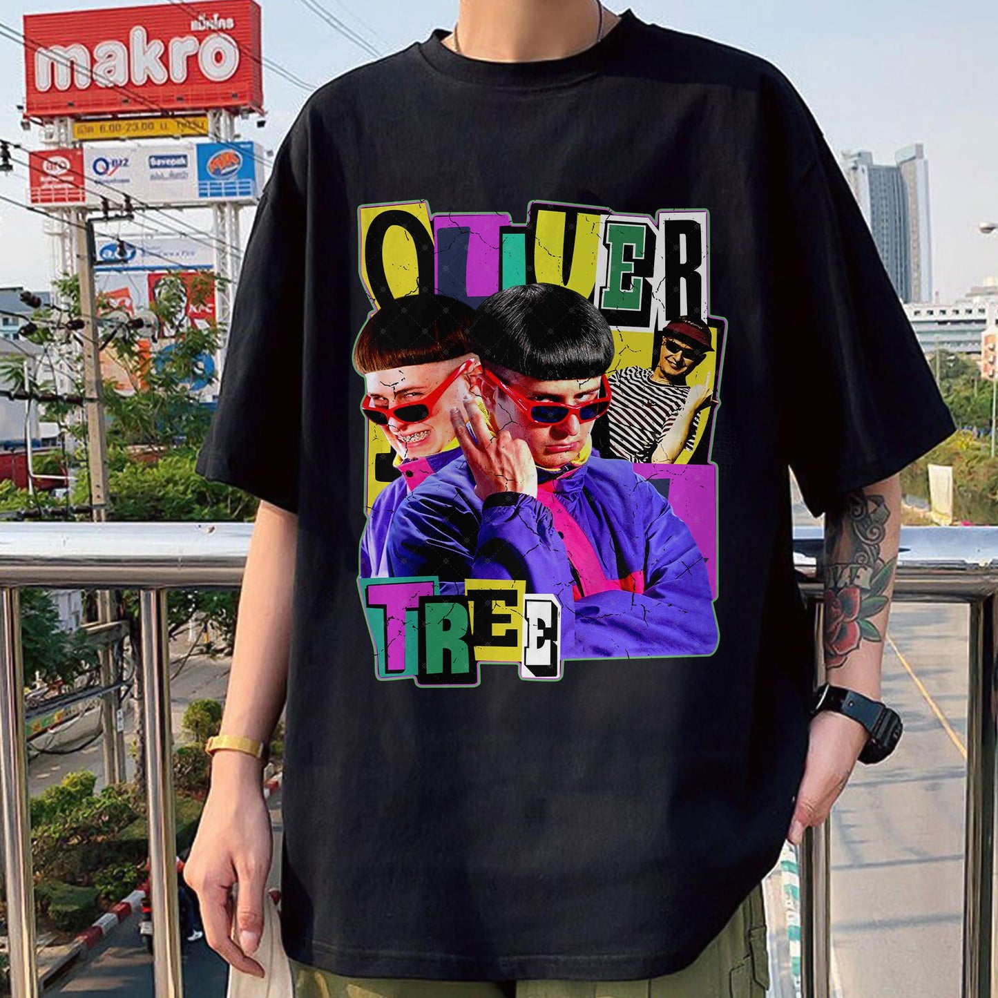 Oliver Tree Vintage Dark Shirt, Oliver Tree Retro 90s Music Merch Tee, Oliver Tree Fan Gift 685352