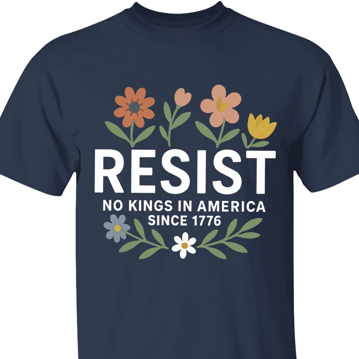 Resist No Kings In America Shirt | Since 1776 Shirt | Anti-Trump Shirt | Anti MAGA | Anti Authoritarian Tee 682462