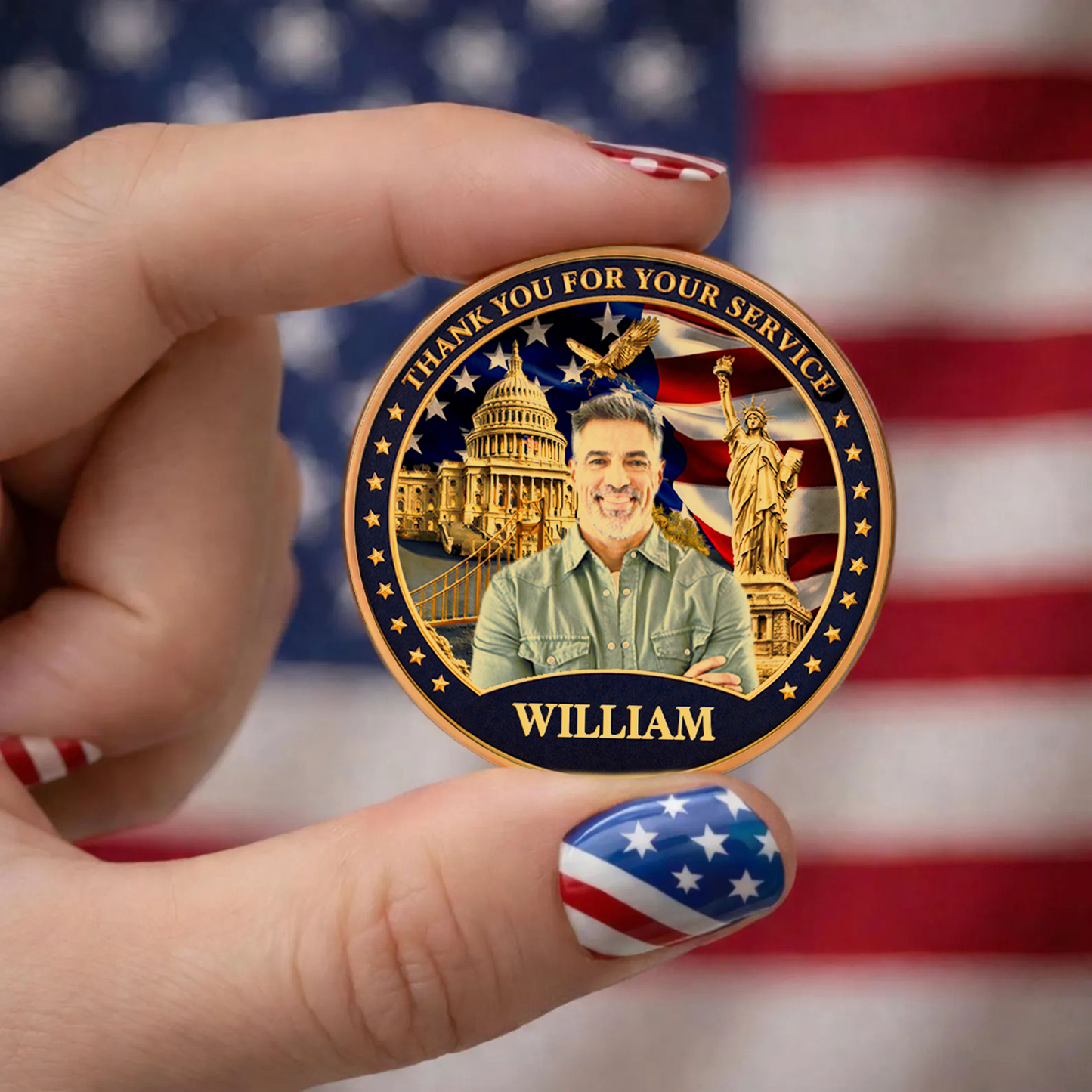 USA 250 Years Of Freedom Commemorative Coin | Patriotic Celebration 4th Of July Coin 684723
