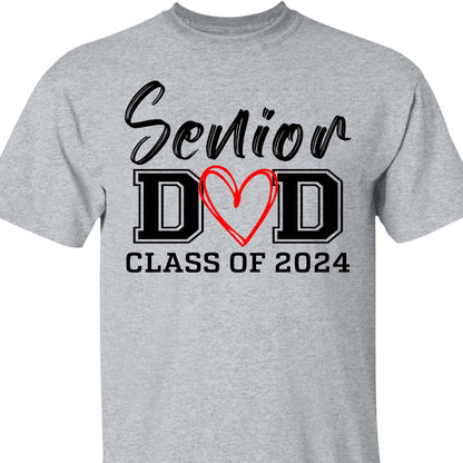 Senior Dad Graduation 2024 Shirt C644