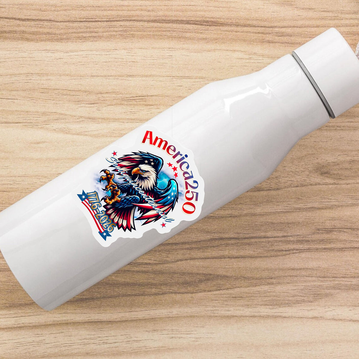 America 250 Years Patriotic Eagle Sticker | Happy 250th Birthday USA | Patriotic 4th of July Sticker | America 250th Anniversary Sticker 682596