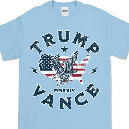 Trump Vance 2024 Shirt | Republican Shirt | Trump 2024 Shirt | Trump Supporters Shirt Bright T1396 - GOP